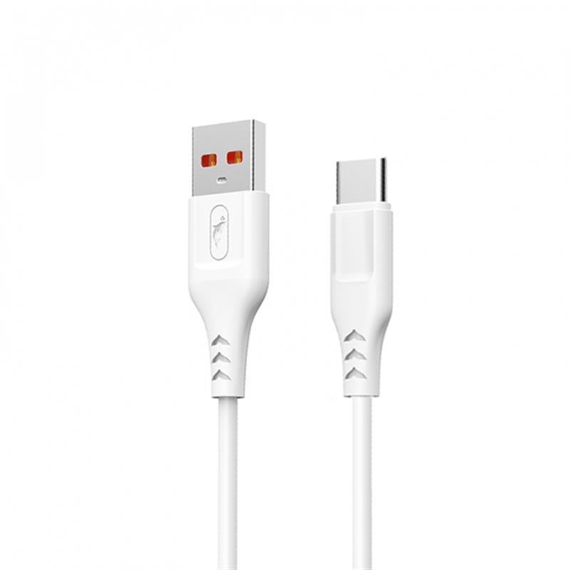 Купити кабель SkyDolphin S61T USB - Type-C 1м, White (USB-000445) в Житомирі