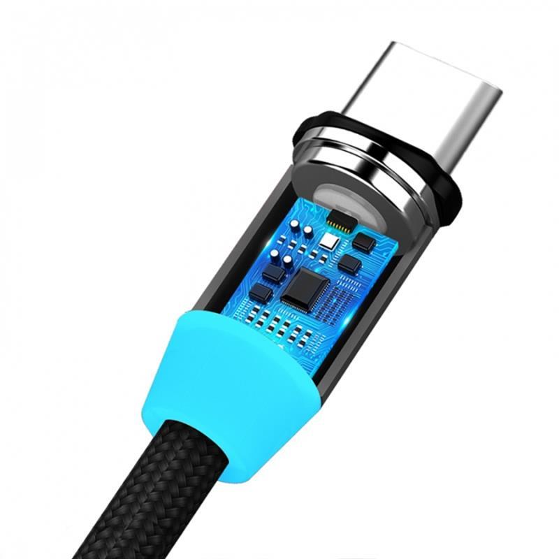 в продаже Кабель SkyDolphin S59T Magnetic USB - Type-C 1м, Black (USB-000441) - фото 3