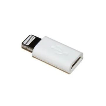 Ціна перехідник Sumdex micro USB 2.0 - Apple Lighting (ADP-1001WT) в Луцьку