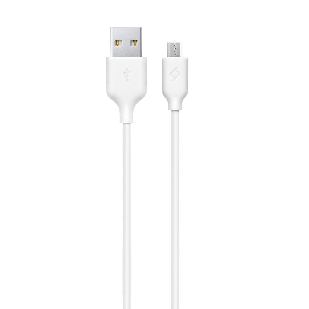 Цена кабель Ttec USB - мicroUSB 1.2м, White (2DK7530B) в Кривом Роге