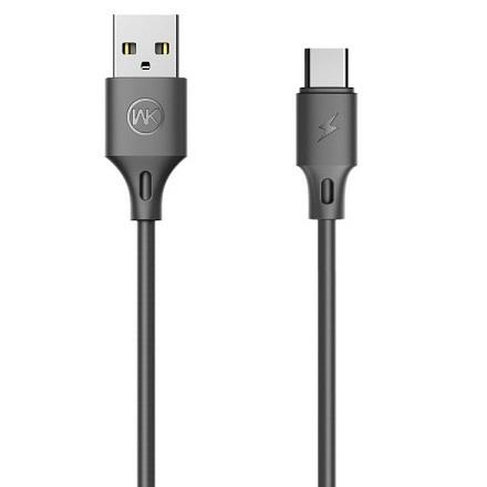 Отзывы кабель WK WDC-092a 2,1А USB-USB Type-C, 2м Black (6941027610558) в Украине