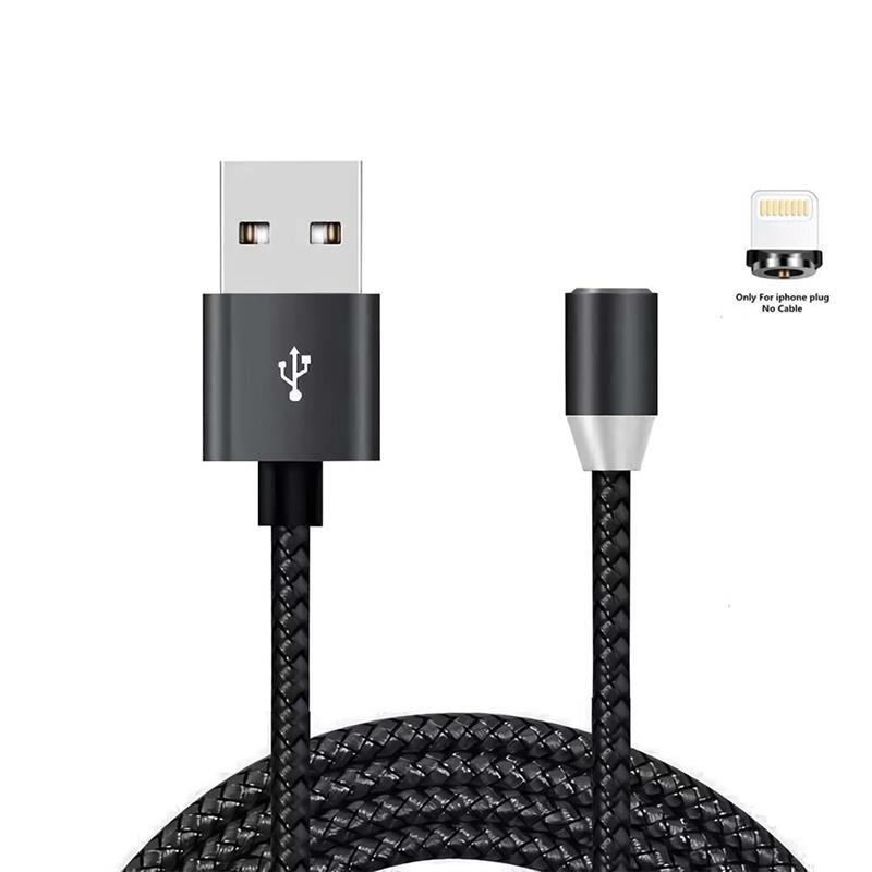 Кабель XoKo SC-355i Magneto USB-Lightning, 1.2м Black (SC-355i MGNT-BK) в інтернет-магазині, головне фото