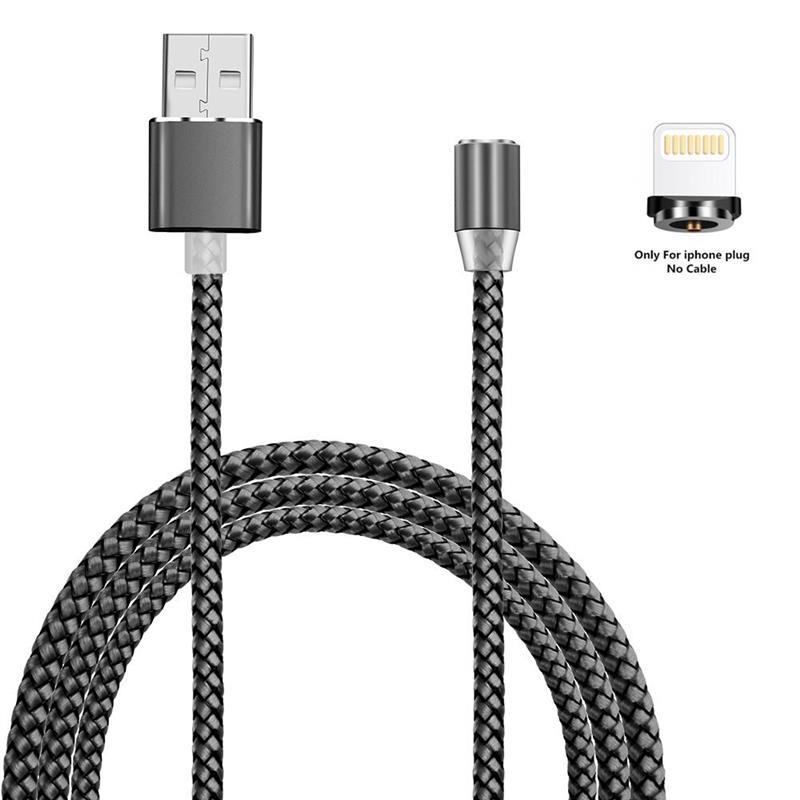 Відгуки кабель XoKo SC-355i Magneto USB-Lightning, 1.2м Grey (SC-355i MGNT-GR)