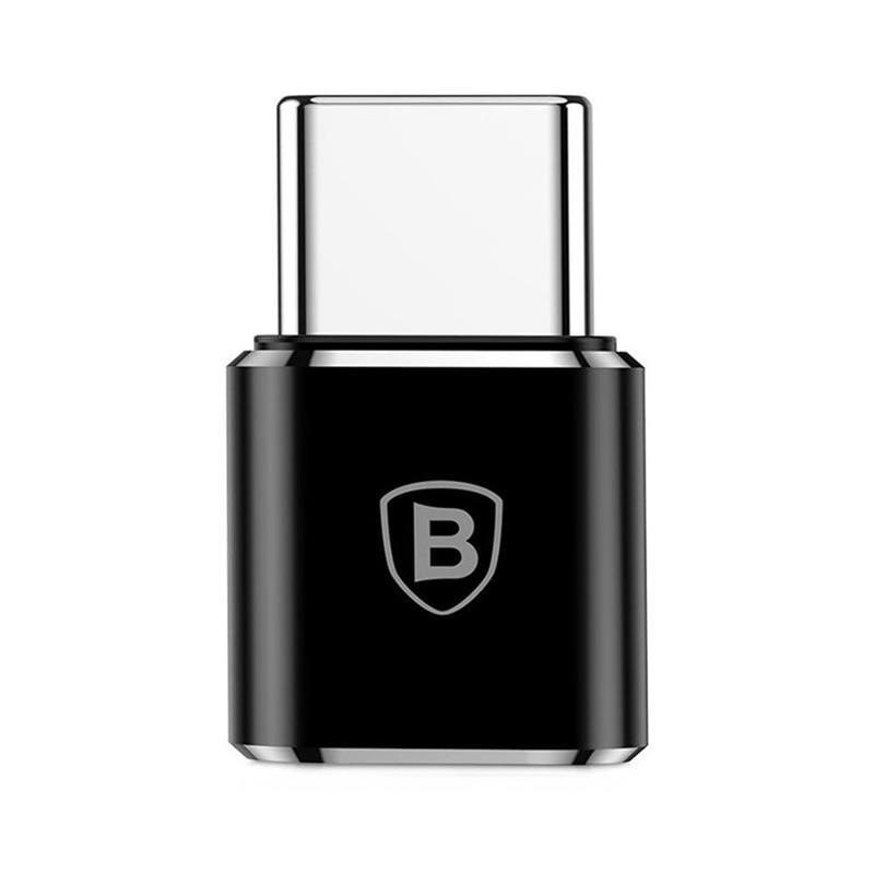 Адаптер Baseus USB-C-microUSB Black (CAMOTG-01) в інтернет-магазині, головне фото