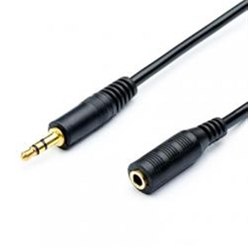Аудіо-кабель Atcom mini-jack 3.5мм(M)-mini-jack 3.5мм(F) 1,8м (16847)