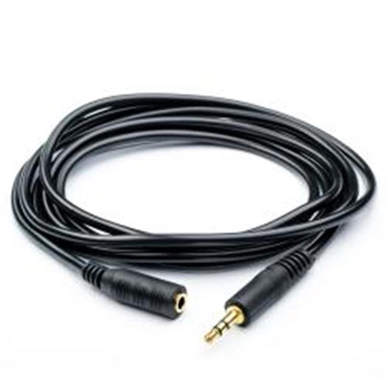 Аудіо-кабель Atcom mini-jack 3.5мм(M)-mini-jack 3.5мм(F), 7.5м (11056)
