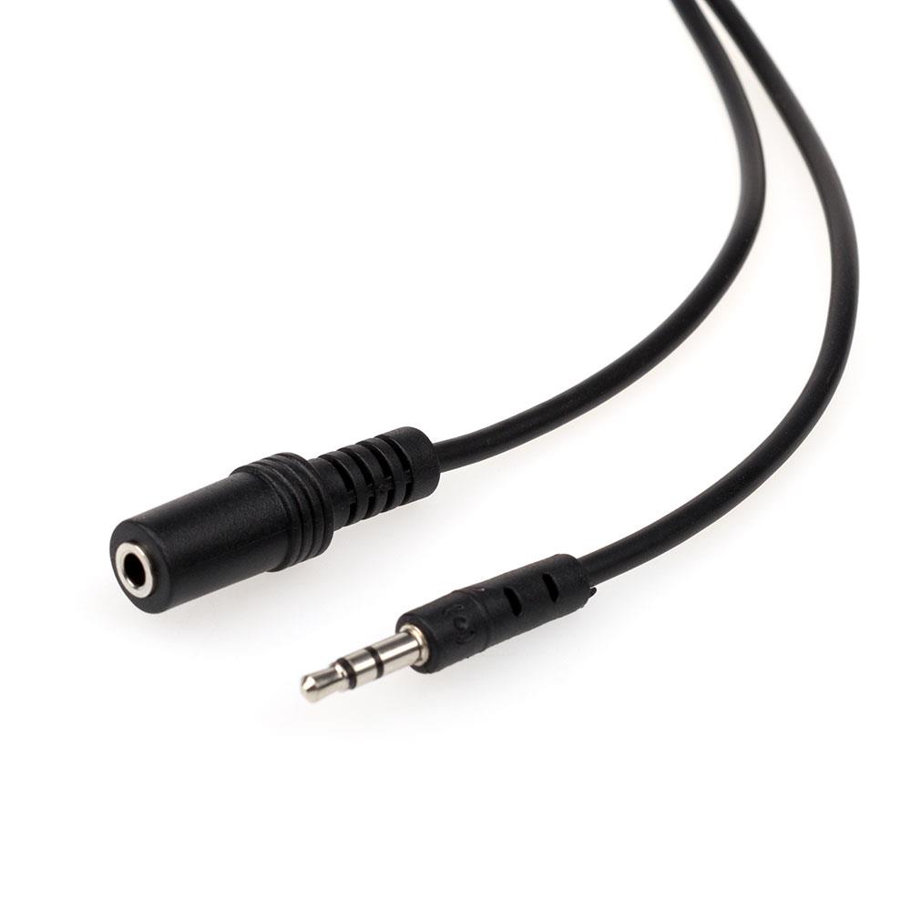 Аудио-кабель Atcom mini-Jack (Male-Female) 0.8м (16846) в интернет-магазине, главное фото