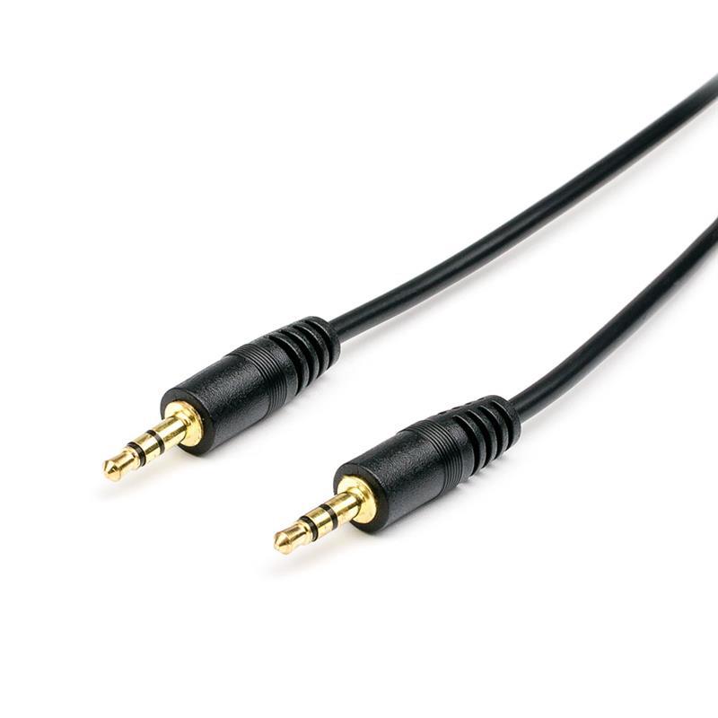 Аудіо-кабель Atcom mini-Jack (Male-Male) 0.8м (17434) в інтернет-магазині, головне фото