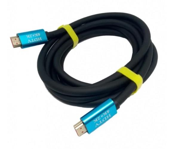 Купить кабель Merlion HDMI-HDMI, 1.5м Black (YT-HDMI(M)/(M)4KV2.0-1.5m/19117) в Киеве
