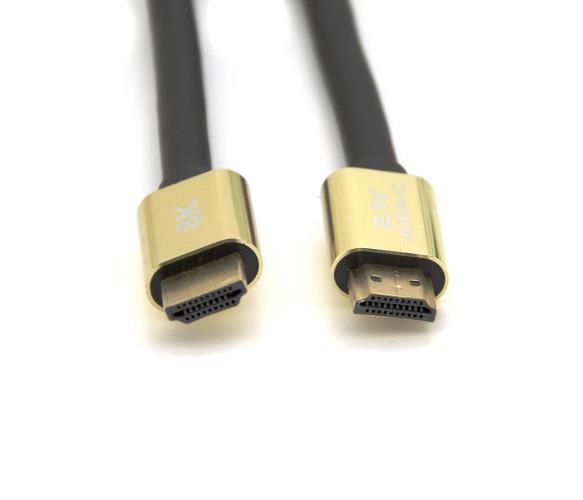 Кабель Merlion HDMI-HDMI, 3м Black (YT-HDMI(M)/(M)8KV2.1-3.0m/19115) ціна 675 грн - фотографія 2