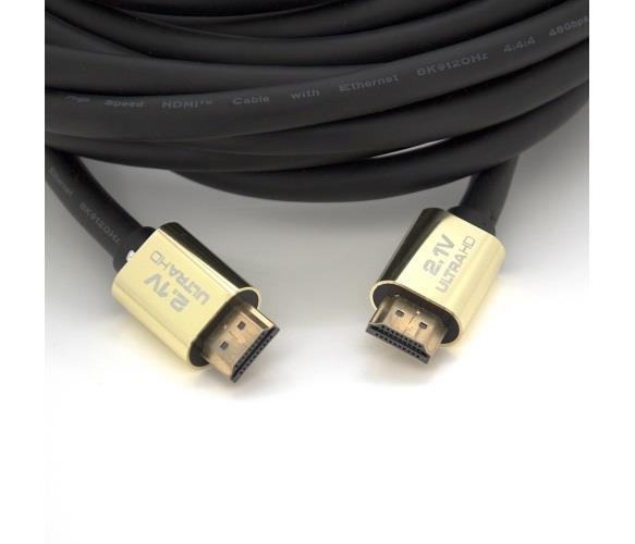 Кабель Merlion HDMI-HDMI, 5м Black (YT-HDMI(M)/(M)8KV2.1-5.0m/19116) цена 436.80 грн - фотография 2