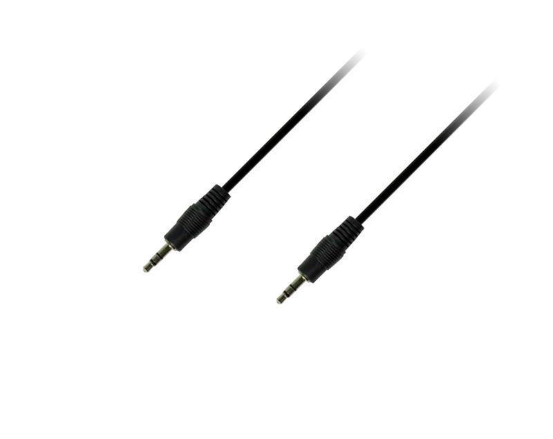 Купити аудіо-кабель Piko AUX 3.5mm M-3.5mm M, 1.2м Black (1283126473876) в Вінниці