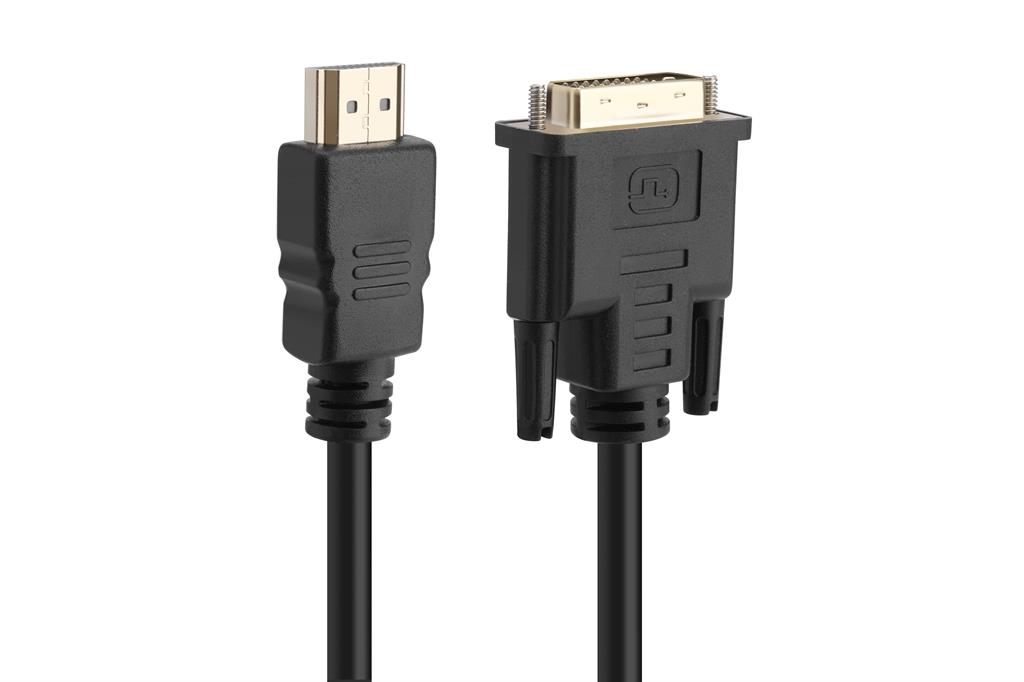 Кабель ProLogix Premium HDMI-DVI M/M Single Link, 18+1, V1.3, 1,8м (PR-HDMI-DVI-P-01-30-18m) ціна 0 грн - фотографія 2