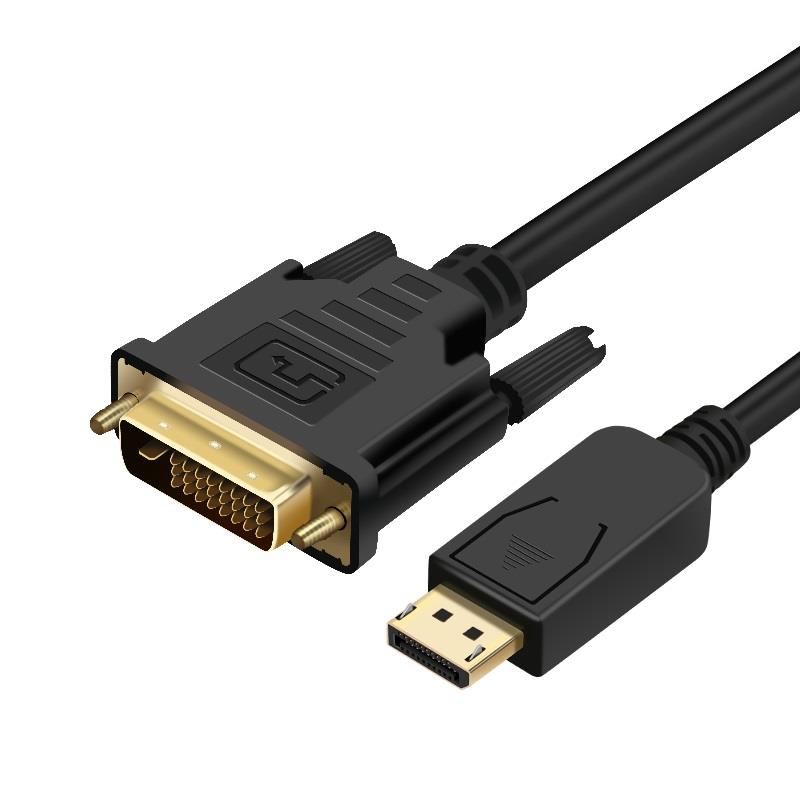 Кабель ProLogix DisplayPort-DVI М/М,V1.2, 1,8м (PR-DP-DVI-P-04-30-18m) в интернет-магазине, главное фото