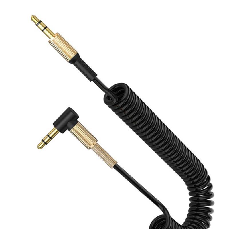 Аудіо-кабель SkyDolphin SR08 3.5 мм-3.5 мм, 1 м, Black (AUX-000062) в Вінниці