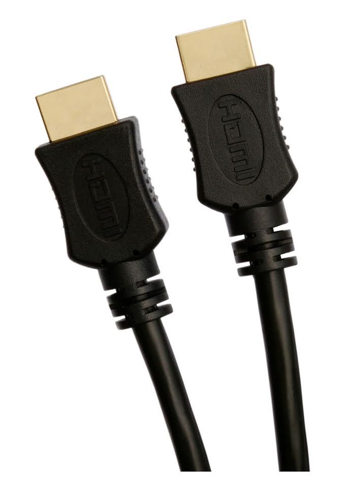 Кабель Tecro HDMI(M)-HDMI(M) v.1.4, 1.5м Black (LX 01-50) в інтернет-магазині, головне фото