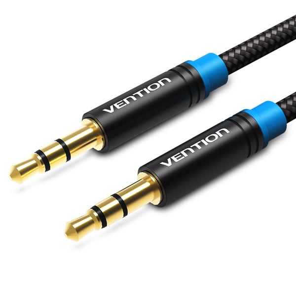 Отзывы аудио-кабель Vention Audio 3.5 mm M - 3.5 mm M, 0.5 m, Black (P350AC050-B-M)