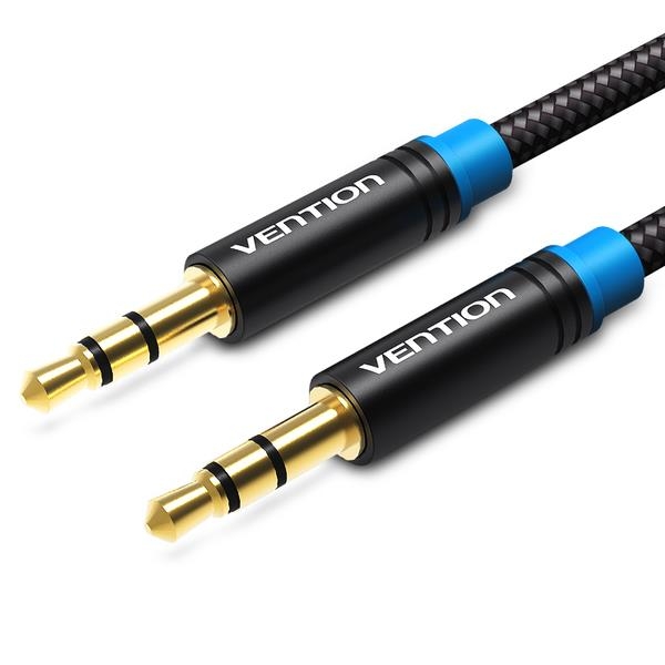 Vention Audio 3.5 mm M - 3.5 mm M, 1.5 m, Black (P350AC150-B-M)