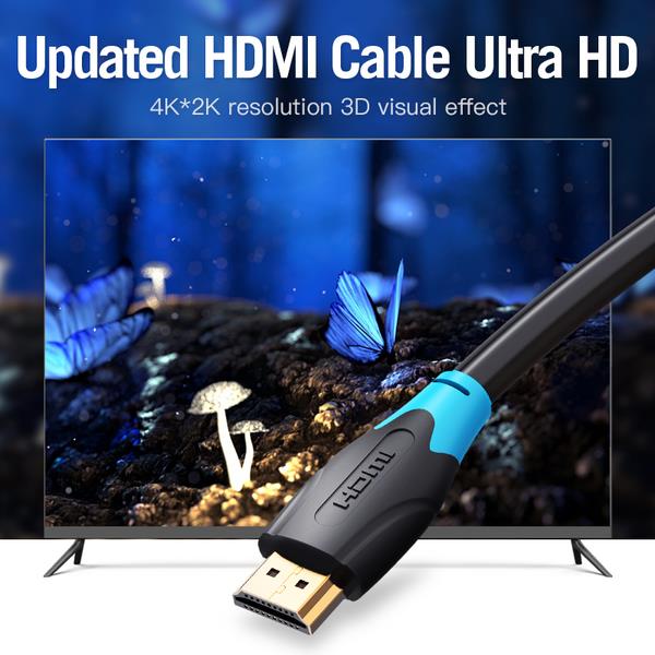 в продажу Кабель Vention HDMI-HDMI, 2 m, v2.0 (AACBH) - фото 3