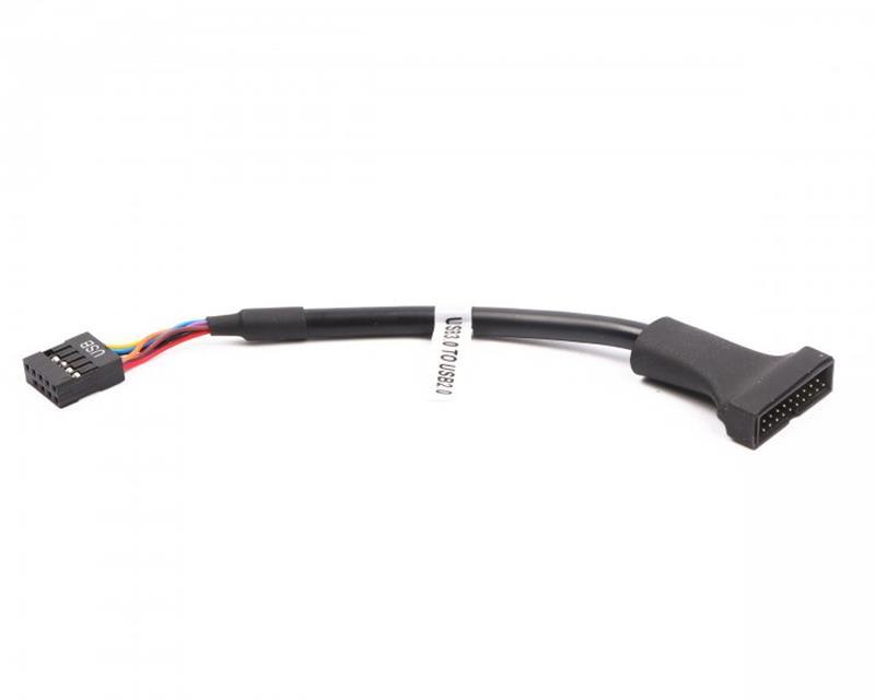 Кабель Cablexpert USB2.0 – USB3.0, Black, 0.15м (CC-U3U2-01) в інтернет-магазині, головне фото