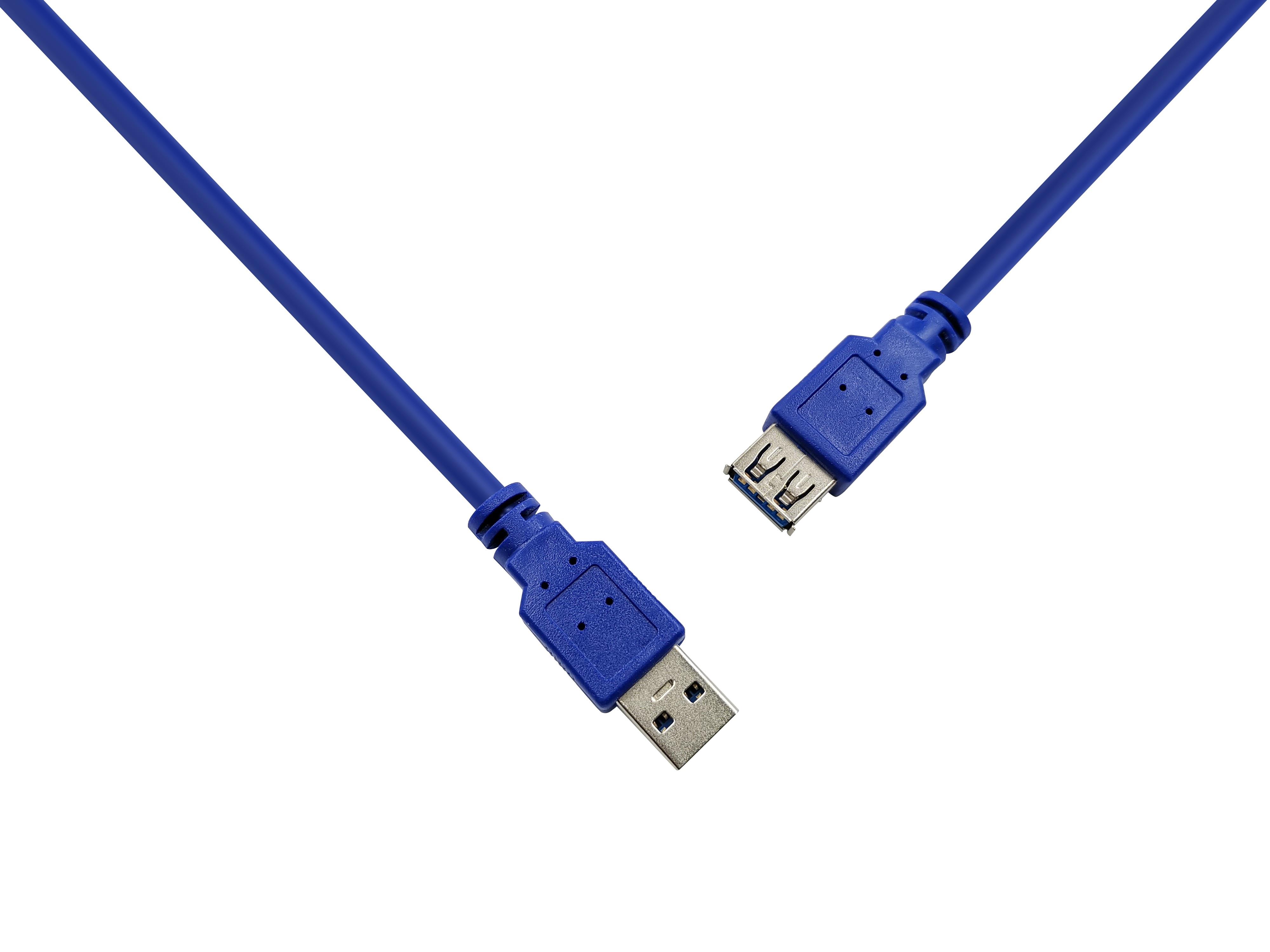 Кабель ProLogix USB 3.0 AM/AF, Blue, 1.8 м (PR-USB-P-11-30-18m) ціна 207 грн - фотографія 2