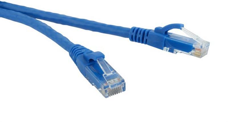 Патч-корд литий Atcom UTP Cat.5e 10m, Blue (9166) в інтернет-магазині, головне фото