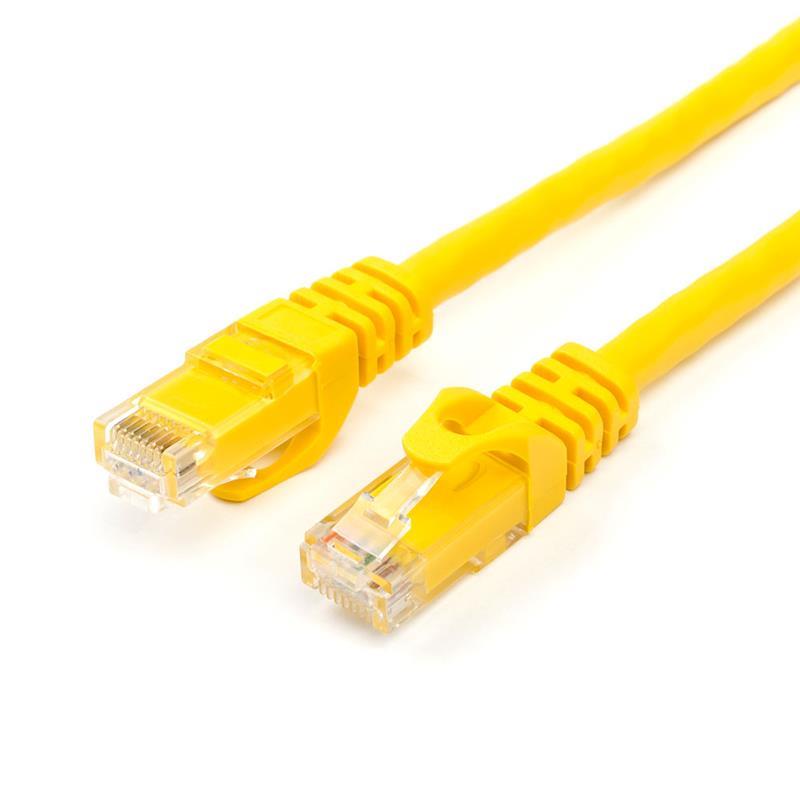 Патч-корд Atcom UTP Cat.6 0.5 м, yellow (12156) в інтернет-магазині, головне фото