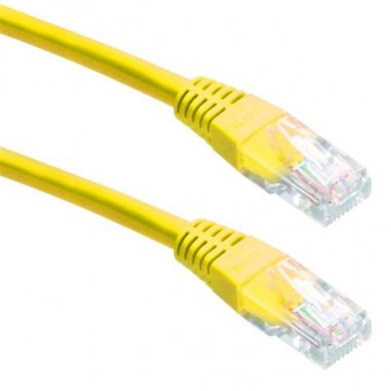 Патч-корд Cablexpert UTP 1.5 м, yellow (PP12-1.5M/Y)
