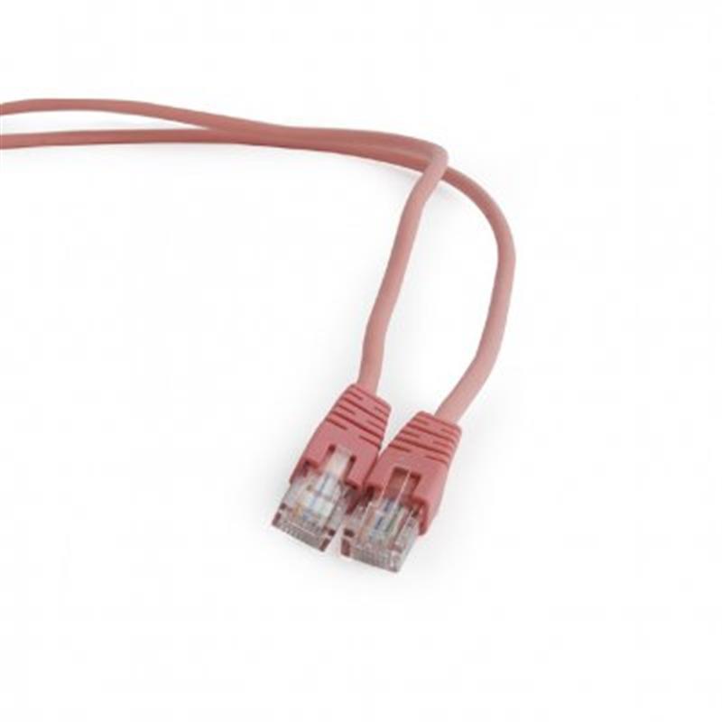 Патч-корд Cablexpert UTP 3 м, Pink (PP12-3M/RO)
