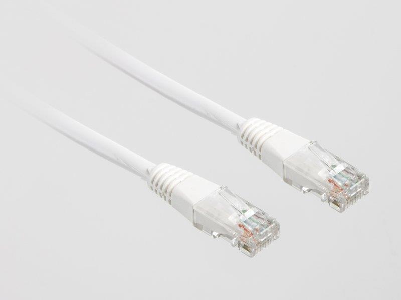 Cablexpert UTP 0.5 м, White (PP12-0.5M-W)
