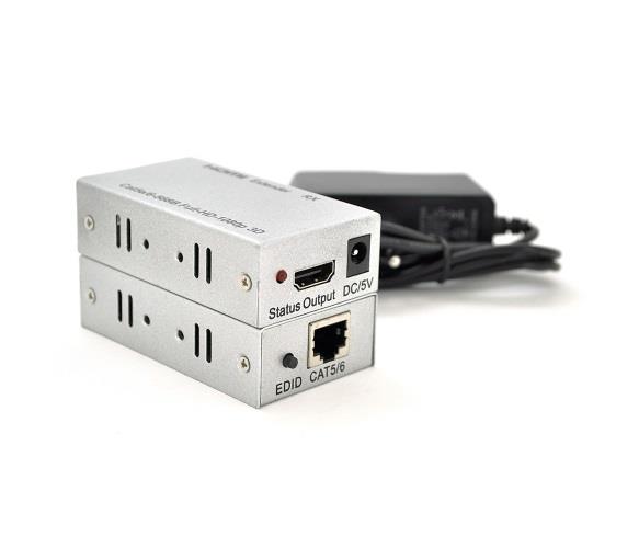 Переходник Voltronic  HDMI-RJ-45 Grey (YT-SCPE HDM-60m1080Р/09243) в интернет-магазине, главное фото
