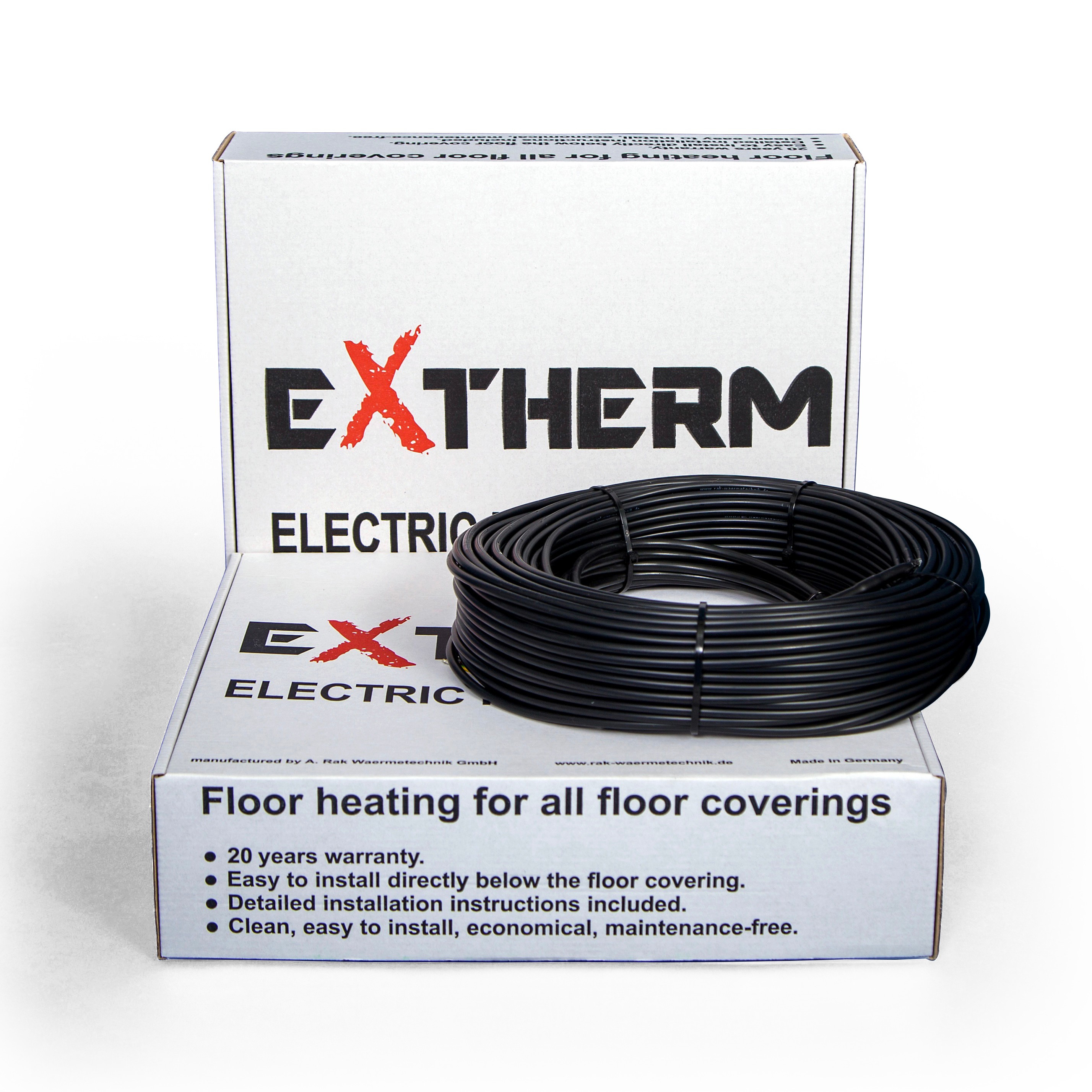 Нагрівальний кабель Extherm ETT ECO 30-240