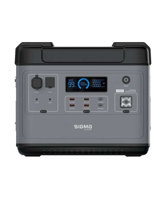 Характеристики портативна зарядна станція Sigma mobile X-power SI625APS Grey (4827798424612)