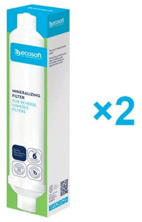 Годовой запас картриджей для фильтра обратного осмоса Ecosoft Absolute с минерализатором (CHV17POSTMIN75GPD) цена 4055 грн - фотография 2