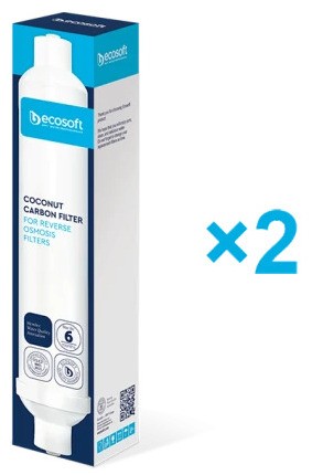 в продаже Годовой запас картриджей для фильтра обратного осмоса Ecosoft Absolute с минерализатором (CHV17POSTMIN75GPD) - фото 3