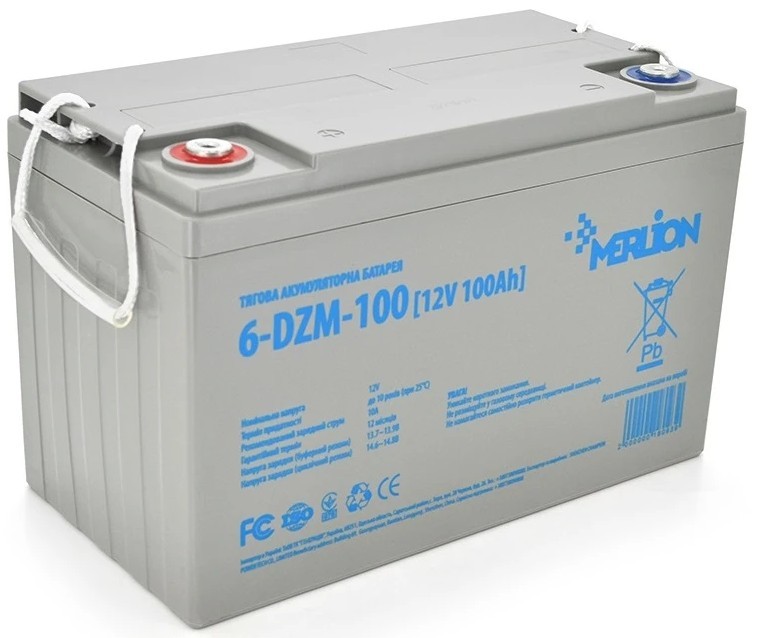 Аккумулятор Merlion 12V 100AH (6-DZM-100/18093) в интернет-магазине, главное фото