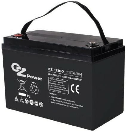 Характеристики аккумулятор OZ Power OZ12V100 12V 100AH