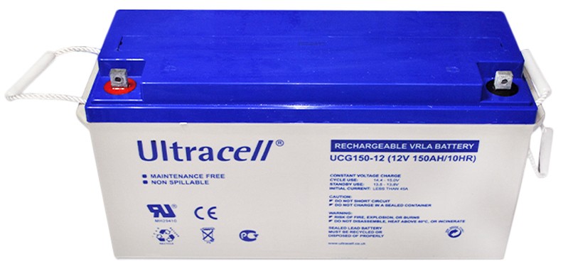 в продаже Аккумулятор Ultracell UCG150-12 (12V-150Ah) - фото 3