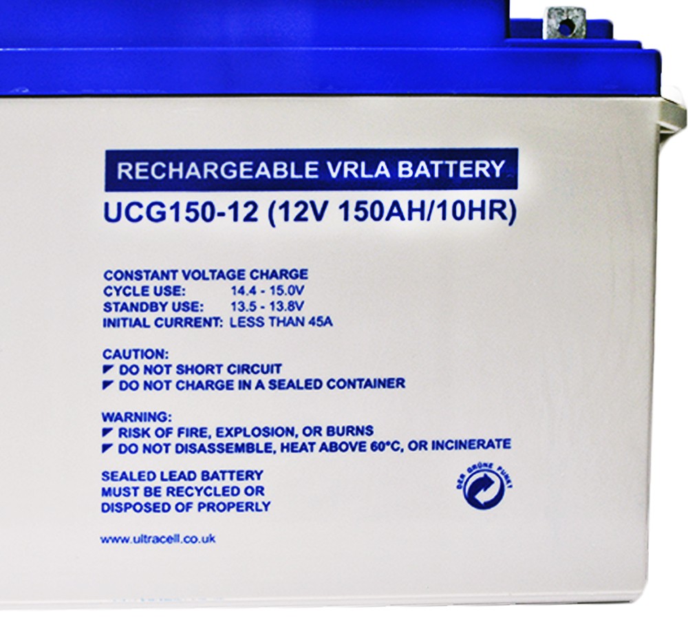 продаємо Ultracell UCG150-12 (12V-150Ah) в Україні - фото 4