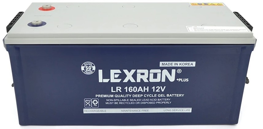 Акумулятор Lexron 12V-160Ah (LR12-160/29321) в інтернет-магазині, головне фото