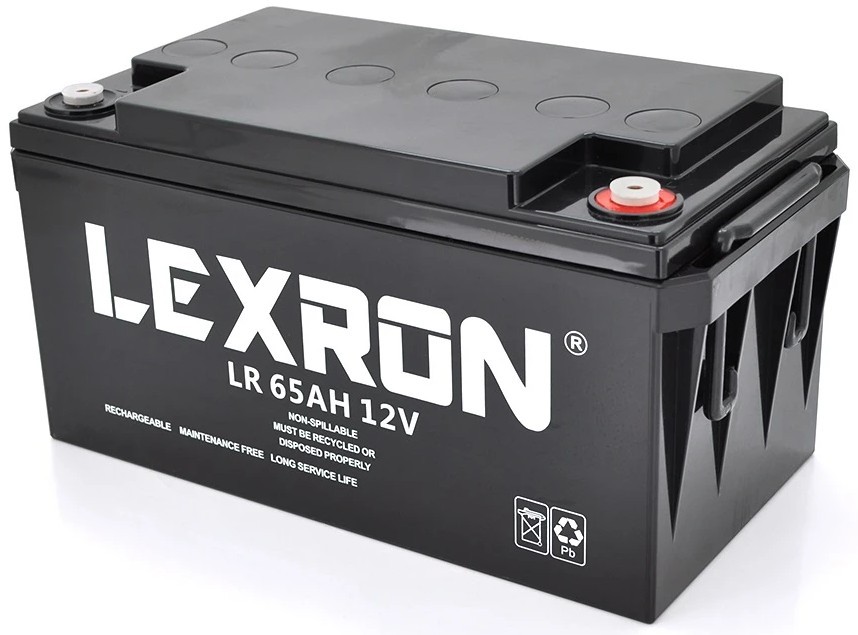 Аккумулятор Lexron 12V-65Ah (LR-12-65/29318)