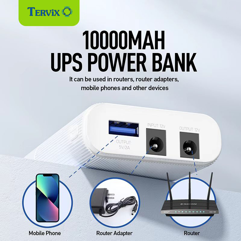 Пристрій безперебійного живлення для роутера/повербанк Tervix Pro Line UPS Powerbank 601011 огляд - фото 11