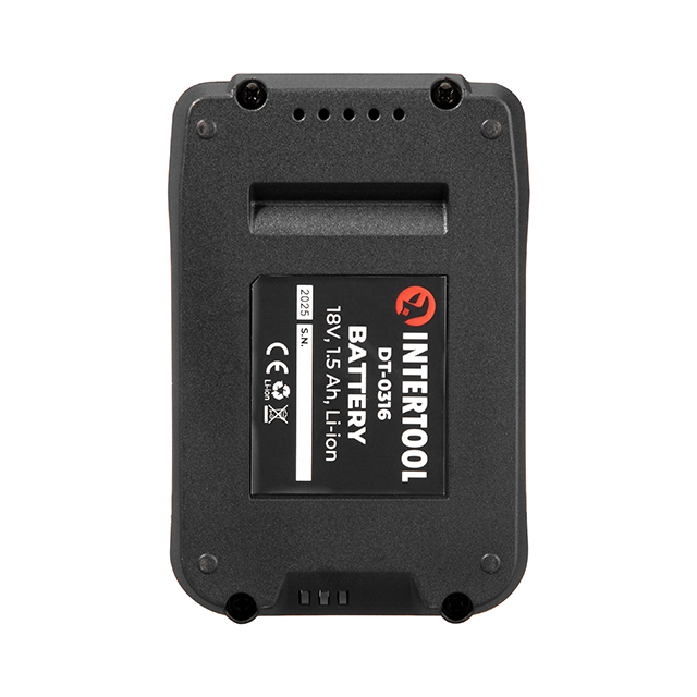 Акумулятор Intertool DT-0316 для шуруповерта DT-0315 характеристики - фотографія 7
