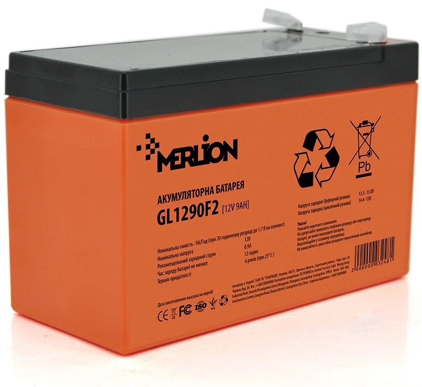 Аккумулятор Merlion 12V 9Ah (GL1290F2GEL/03248) в Полтаве