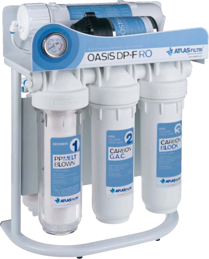 Фильтр для воды Atlas Filtri Oasis DP-F PUMP (насос, минерализатор) с каркасом RE6075350 цена 17521.00 грн - фотография 2