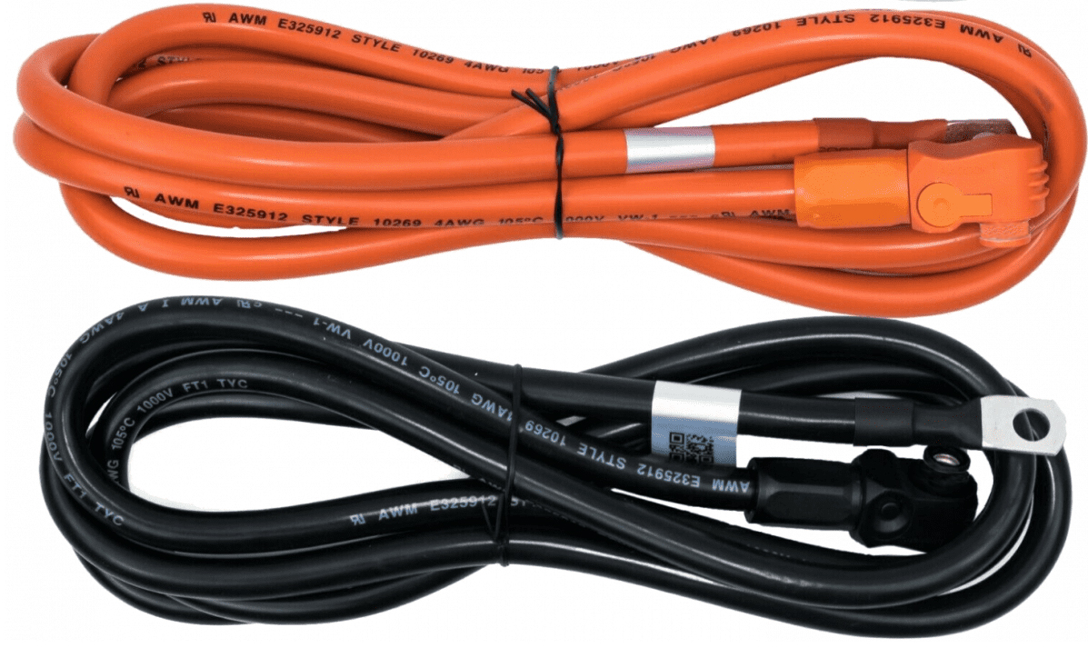 Ціна комплект з'єднувальних дротів Pytes Cable 2 м  (комплект-2шт.) в Житомирі