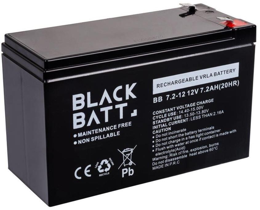 Акумулятор Blackbatt BB 12V/7.2Ah відгуки - зображення 5