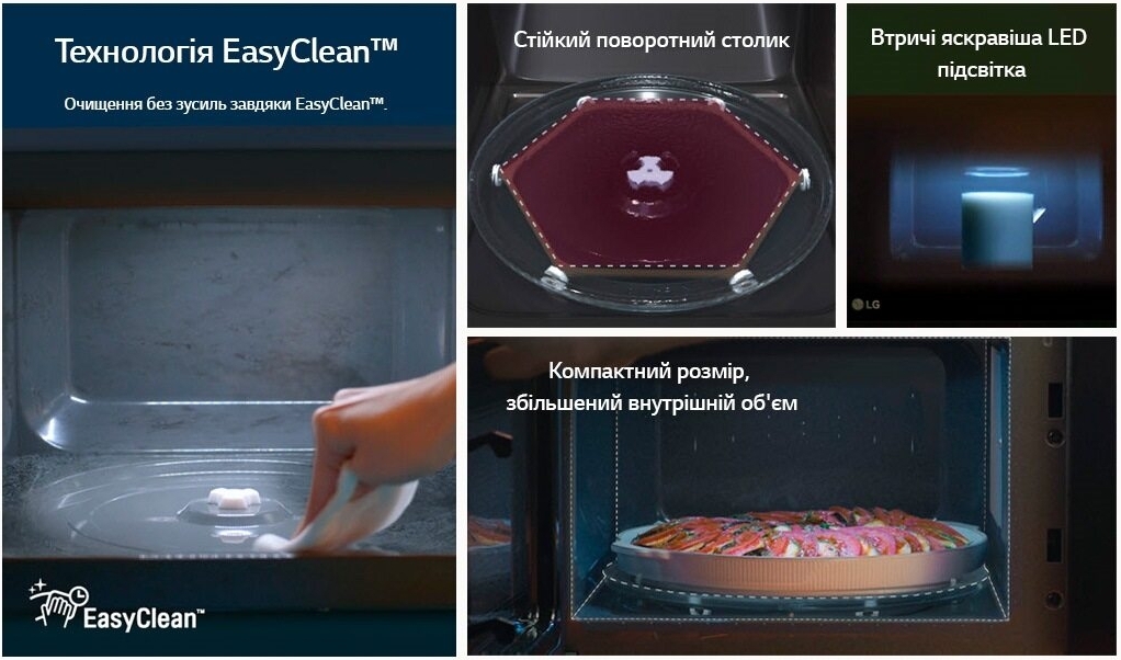Мікрохвильова піч LG NeoChef MS2595DIS огляд - фото 11