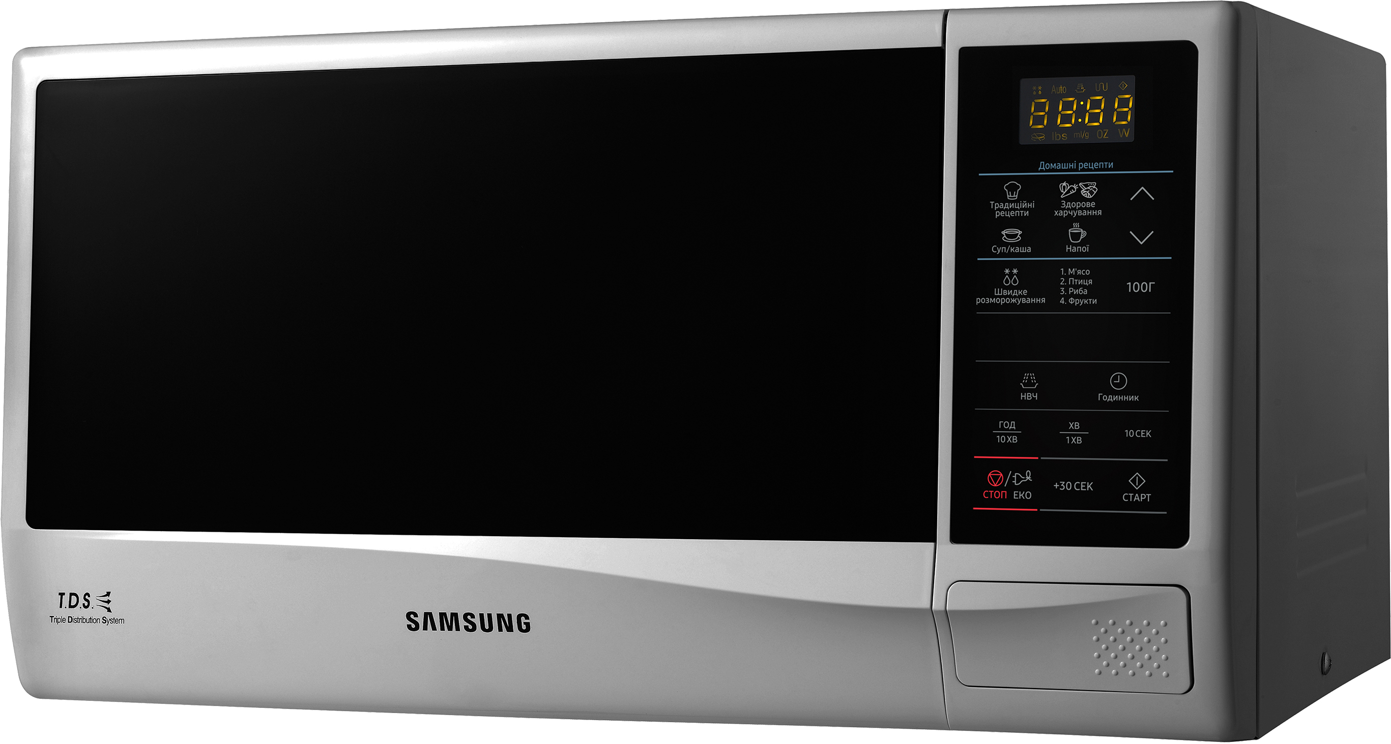 Мікрохвильова піч Samsung ME83KRS-2/UA ціна 4699 грн - фотографія 2