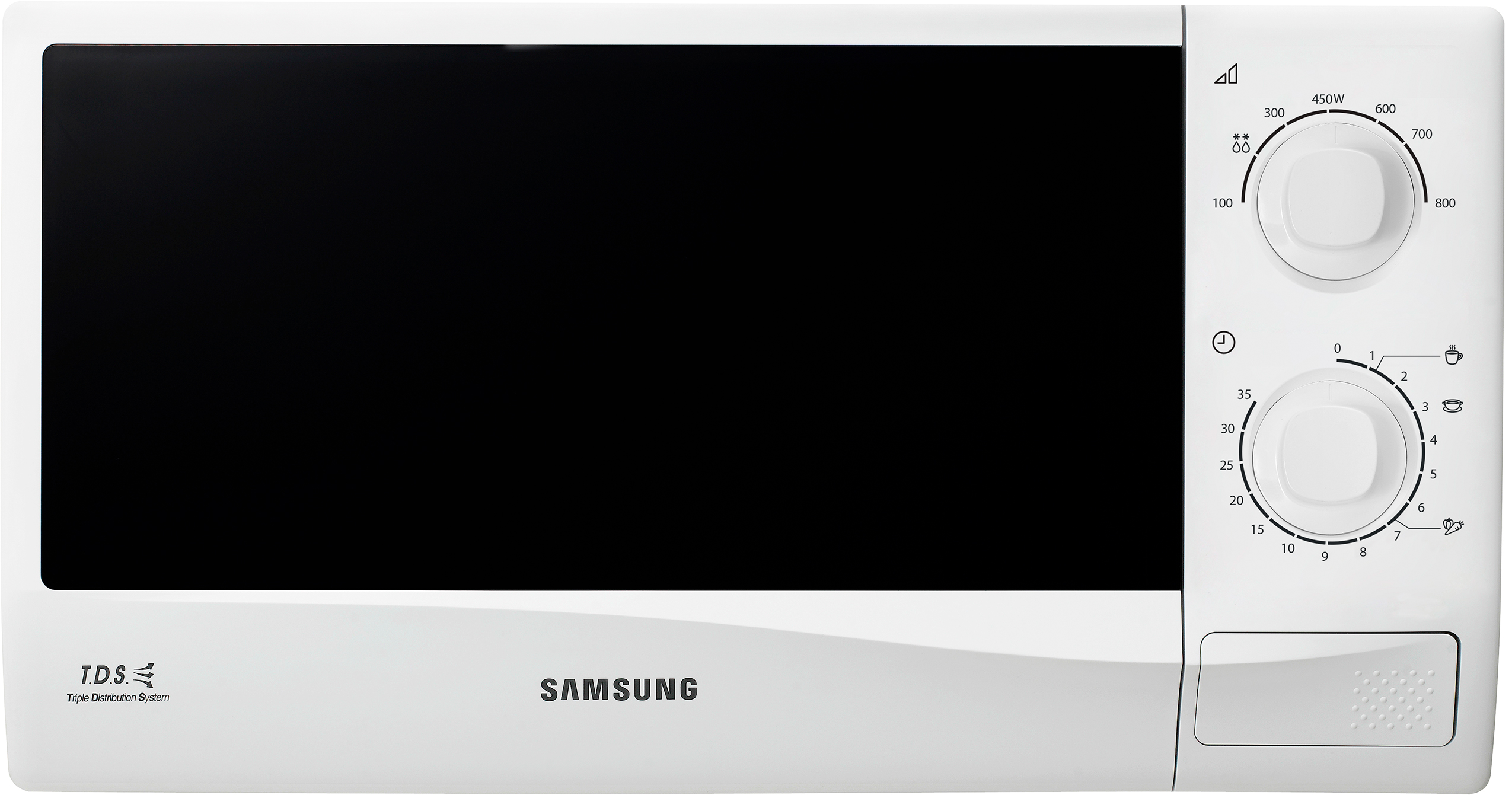 Мікрохвильова піч Samsung ME81KRW-2/BW в інтернет-магазині, головне фото